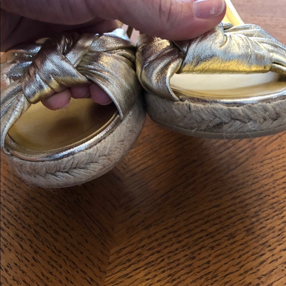 J. Crew Golden Espadrilles - Picture 7 of 10